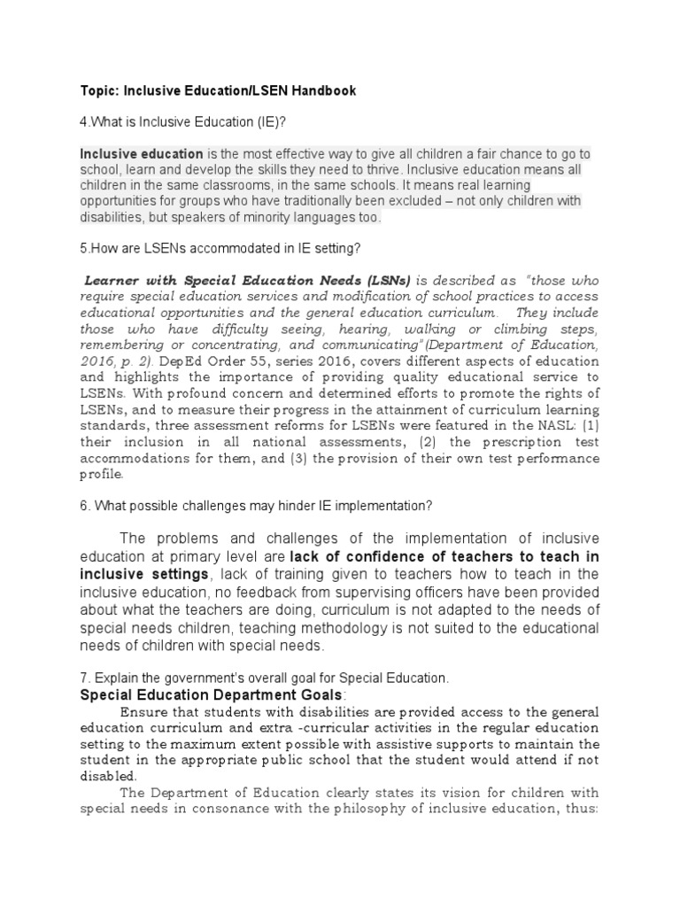 lsen-reaction-paper-pdf-inclusion-education-special-education