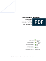 TV Control Board Specification V1.3