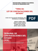 Exposición Ley Contrataciones - Tema 03