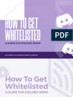 How To Get Whitelisted On Discord