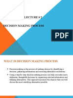 Lecture 2 Decison Making Process