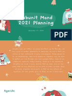 Subunit Mond 2021 Planning Review and Goals