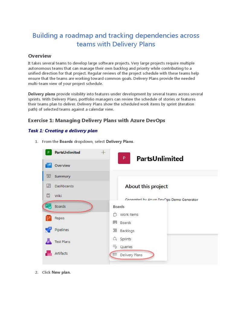 Building A Roadmap and Tracking Dependencies Across Teams With Delivery ...