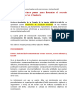 Sandra Gutierrez Iquise - Conozca Los Cinco Pasos para Levantar El Secreto Bancario o Reserva Tributaria - LPe - 2018