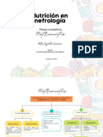 Nutrición renal mapa conceptual