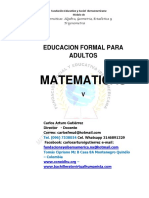 Modulo de Matemáticas V