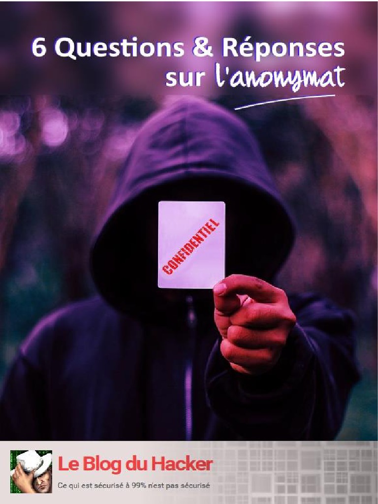 6 Questions Reponses Sur Anonymat | PDF | Réseau privé virtuel ...