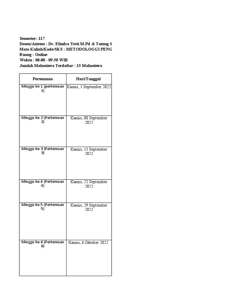 Contoh Form 05. Baru | PDF