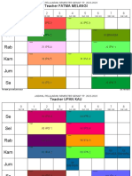 Jadwal Pelajaran Genap 2022-2023 (Guru) Revisi Januari