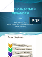 Materi Managemen Organisasi