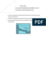 Analisis Imbangan Air dan Potensi Sumber Daya Air