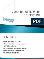 Case Related With Indiscipline1