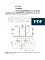 Module 2 (Topic 1-Kirchhoff's Laws Method)