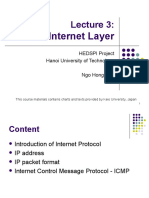 Lecture 3 - Internet Layer