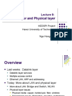 Lecture 9 - Datalink-Physical Layer