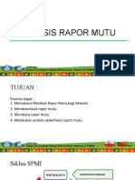 Rapor Mutu Satuan Pendidikan Zoom 2020