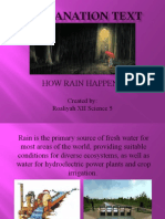Dokumen - Tips Explanation Text About Rain
