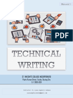 TW M1-The Nature of Technical Writing