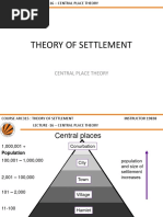 Central Place Theory