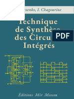Alexenko, Chagourine - Technique de Synthèse Des Circuits Intégrés - Mir - 1986