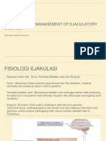 Diagnosis and Management of Ejaculatory Disorder: Oleh Akbari Wahyudi Kusumah