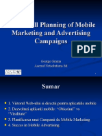 Succesul in Campaniile de Marketing Pe Platforme Mobile