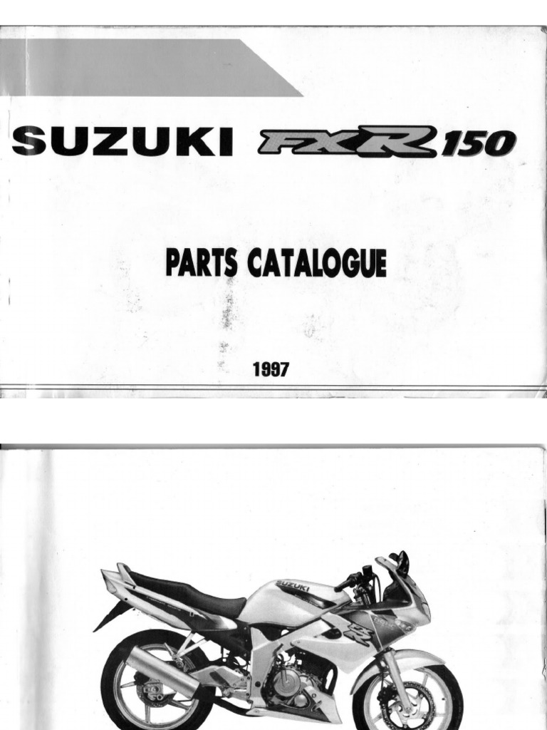 FXR 150 Part Catalogue | PDF