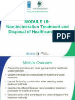 Day 2 Module 15 Non - Incineration Treatment and Disposal - FINAL v1