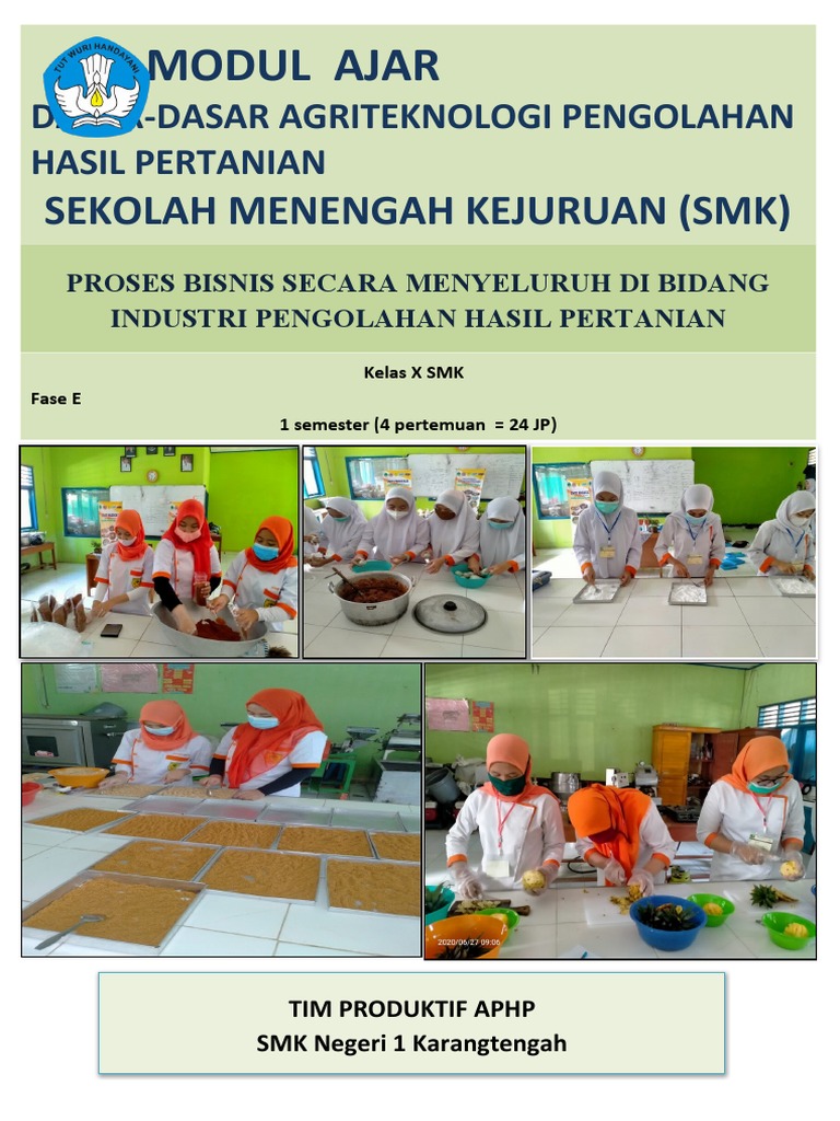Modul Ajar Agriteknologi SMK X.APHP | PDF