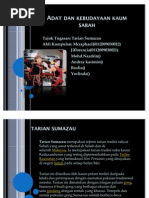 Adat Dan Kebudayaan Kaum Sabah-Tarian Sumazau