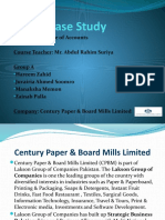 Century Paper and Board Mills Limited - Case Study