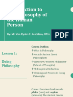 PHILO LESSON 1 - What Is Philosophy