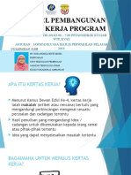 Bengkel Pembangunan Kertas Kerja Program