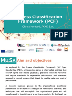 Mu - Sa Process Classification Framework PCF