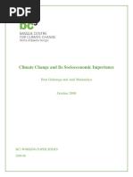 Climate Change and Its Socioeconomic Importance