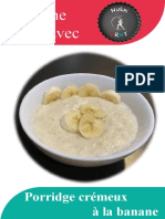 Recette Porridge Banane