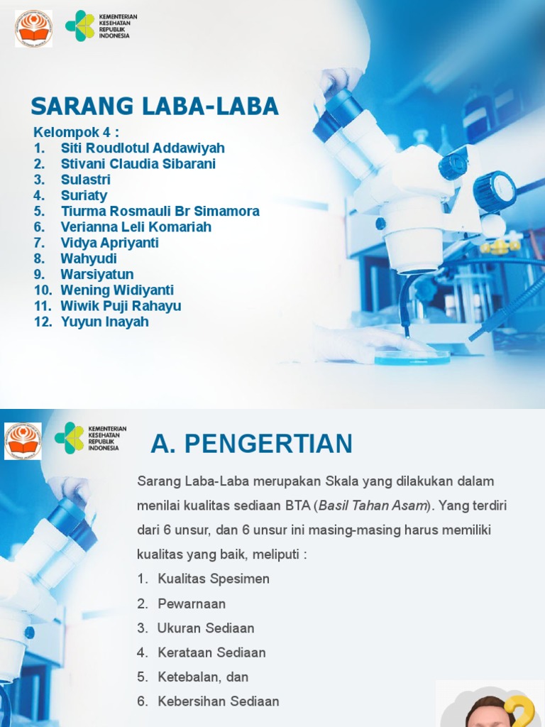 Penilaian Kualitas Sarang Laba-Laba | PDF | Sains & Matematika