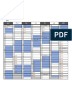 Calendrier de Garde Lucas - Sarah Boutera