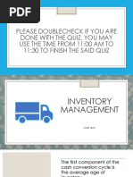 Inventory Management 2021