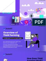 A Short Guide For Yield Farming in Crypto