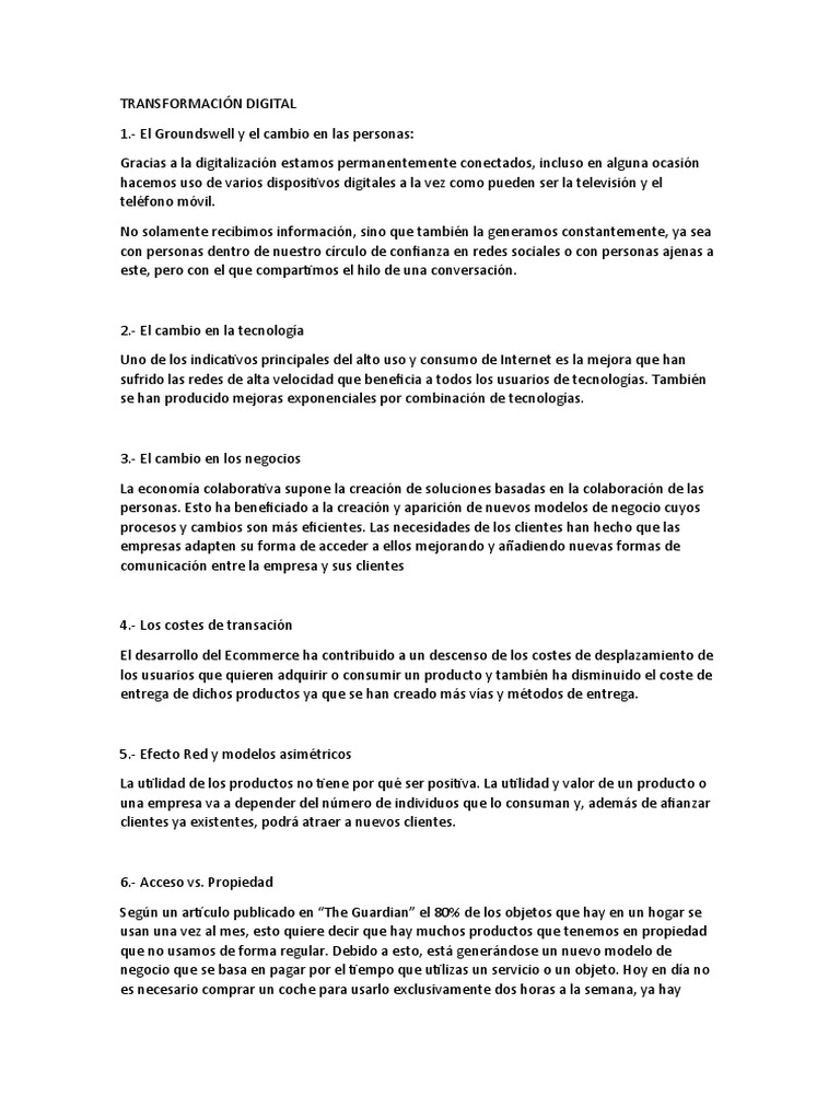 QUE ES LA TRANSFORMACION DIGITAL PDF visual data 4