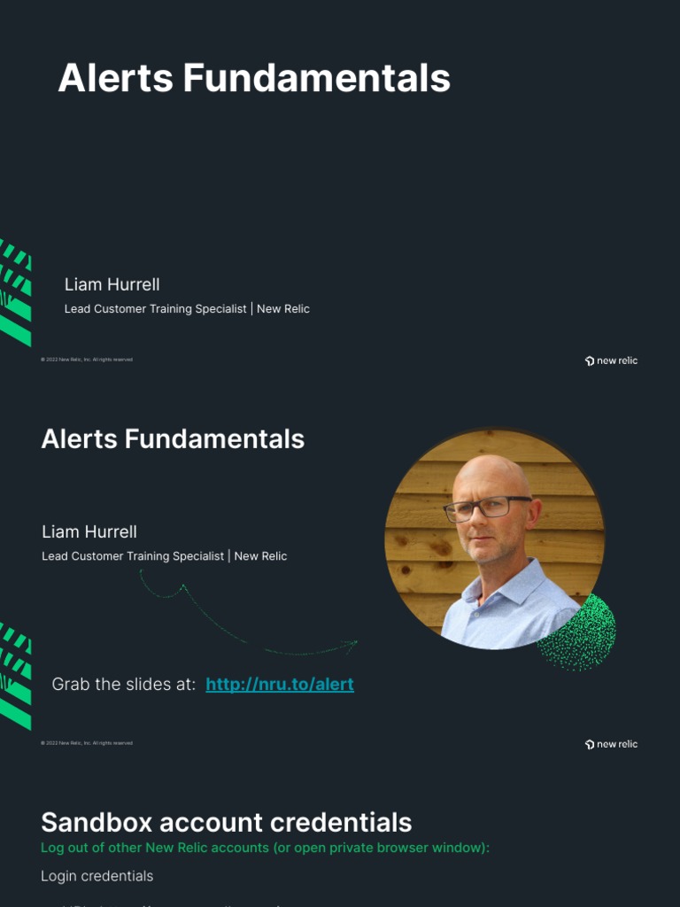 Alert Fundamentals Dec22 AlertsAIOps NRU | PDF | Login | Service Level ...