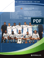 LAGalaxy Herbalife Poster en