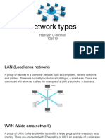 Network Types Harrison Odonnell It Level 2
