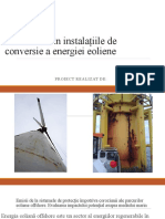 Coroziunea în instalațiile de conversie a energiei eoliene ppt