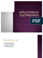 Applications of Electrostatics