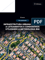 Infraestrutura urbana aplicada a loteamentos e condomínios utilizando a metodologia BIM