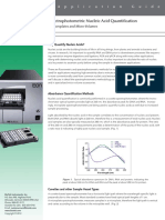 Nucleic Acid Quant Application Guide