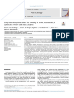 Early Laboratory Biomarkers For Severity in Acute Pancreatitis