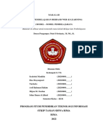 Model Pembelajaran (E-Learning)